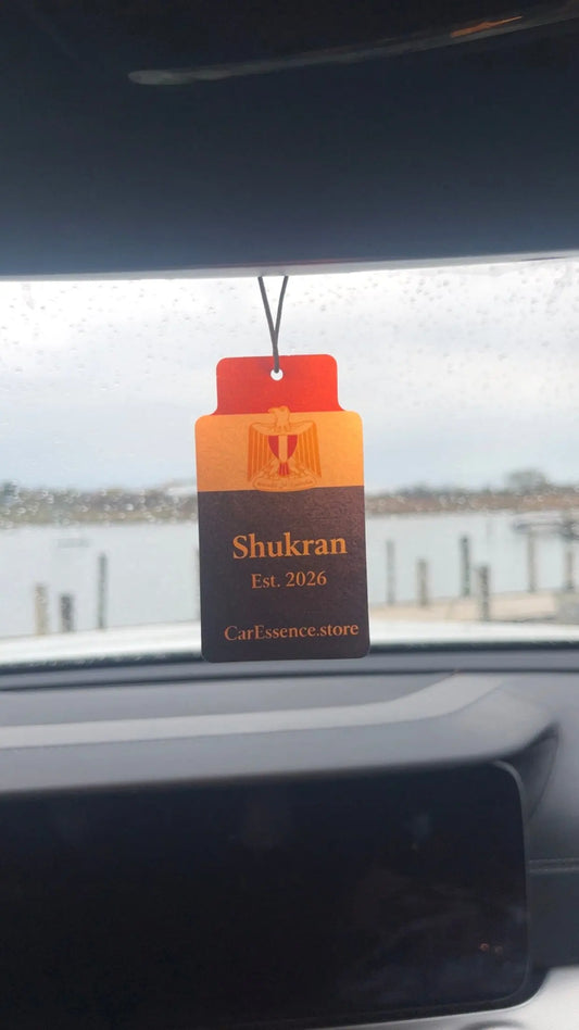 Egypt Flag Car Air Freshener CarEssence