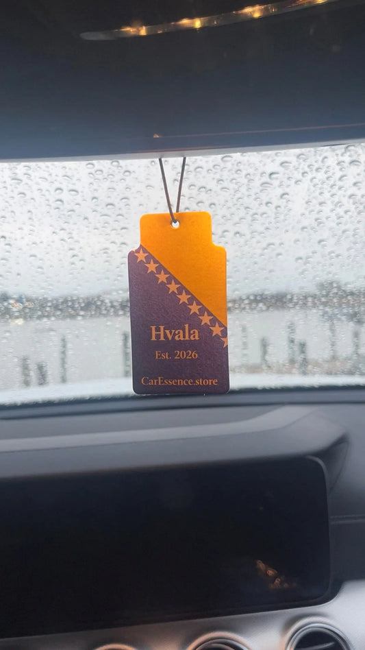Bosnia Flag Car Air Freshener CarEssence