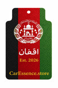 Afghanistan Flag Car Air Freshener - CarEssence