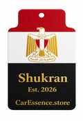 Egypt Flag Car Air Freshener CarEssence