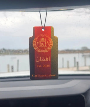 Afghanistan Flag Car Air Freshener CarEssence