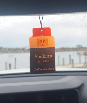 Egypt Flag Car Air Freshener CarEssence