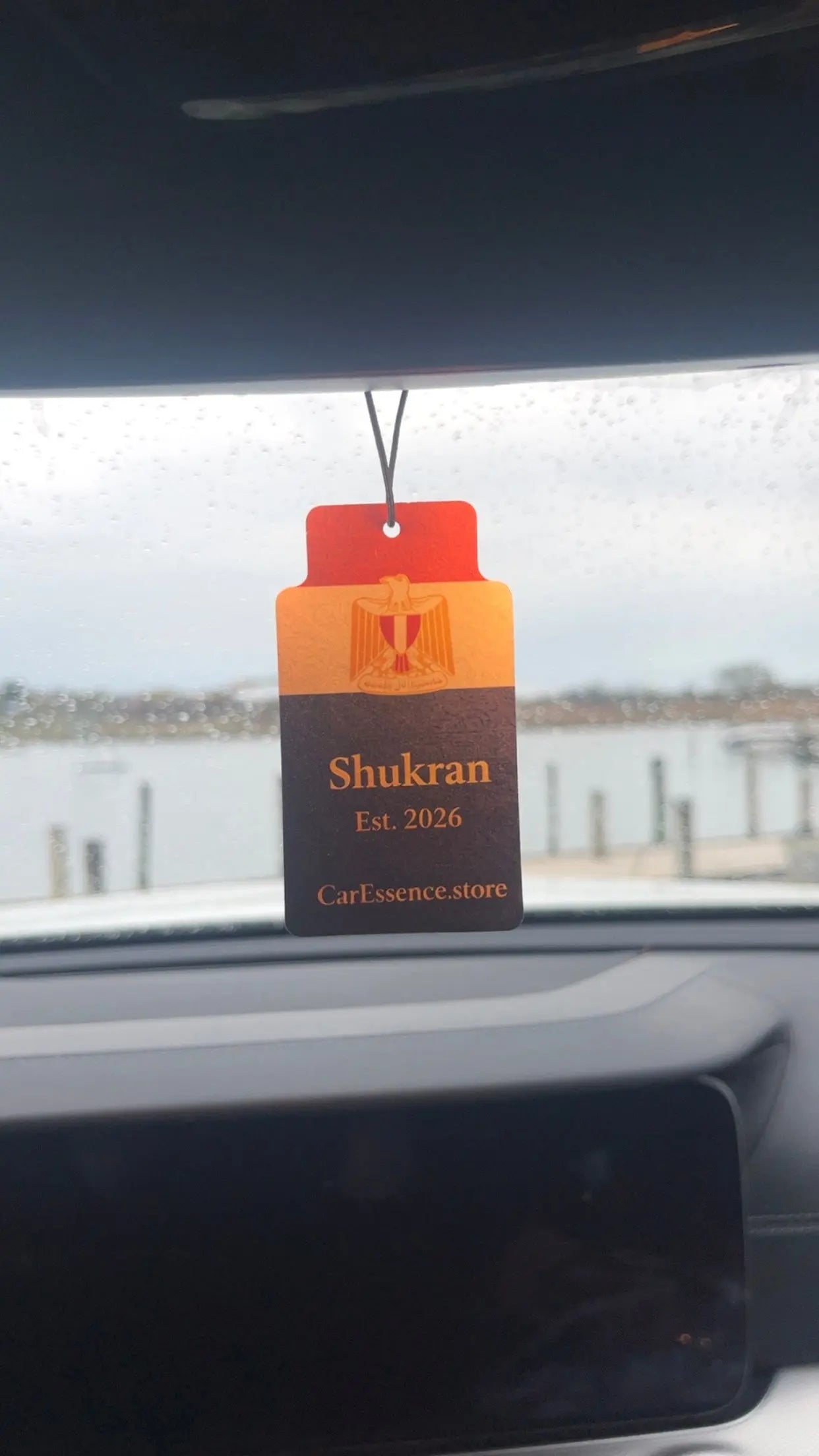 Egypt Flag Car Air Freshener CarEssence
