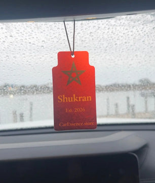 Morocco Flag Car Air Freshener CarEssence