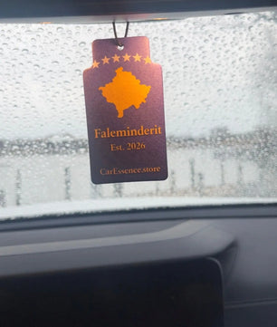 Kosovo Flag Car Air Freshener CarEssence