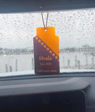 Bosnia Flag Car Air Freshener CarEssence