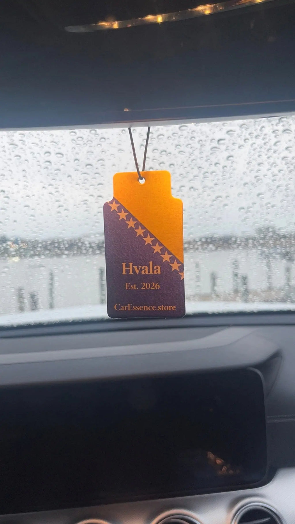 Bosnia Flag Car Air Freshener CarEssence