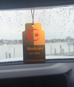 Algeria Flag Car Air Freshener CarEssence