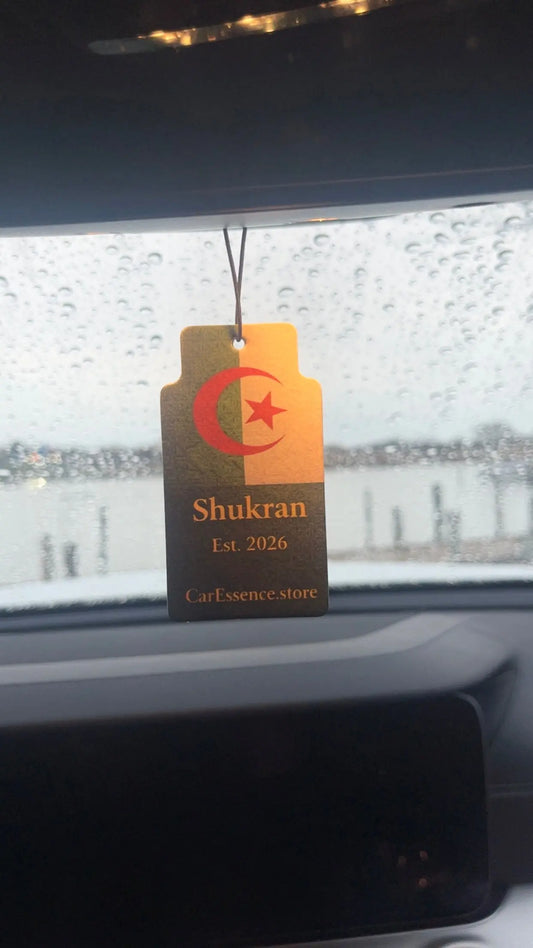Algeria Flag Car Air Freshener CarEssence