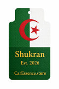 Algeria Flag Car Air Freshener CarEssence