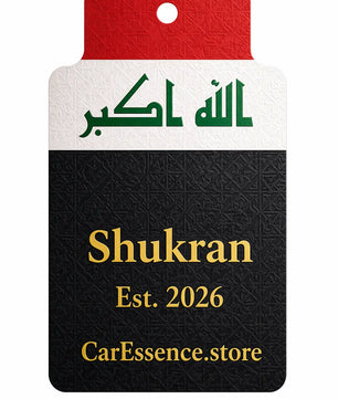 Iraq Flag Car Air Freshener CarEssence