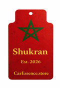 Morocco Flag Car Air Freshener CarEssence