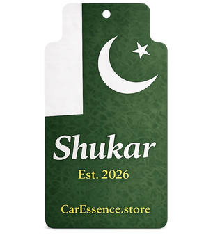 Pakistan Flag Car Air Freshener CarEssence