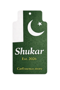 Pakistan Flag Car Air Freshener CarEssence