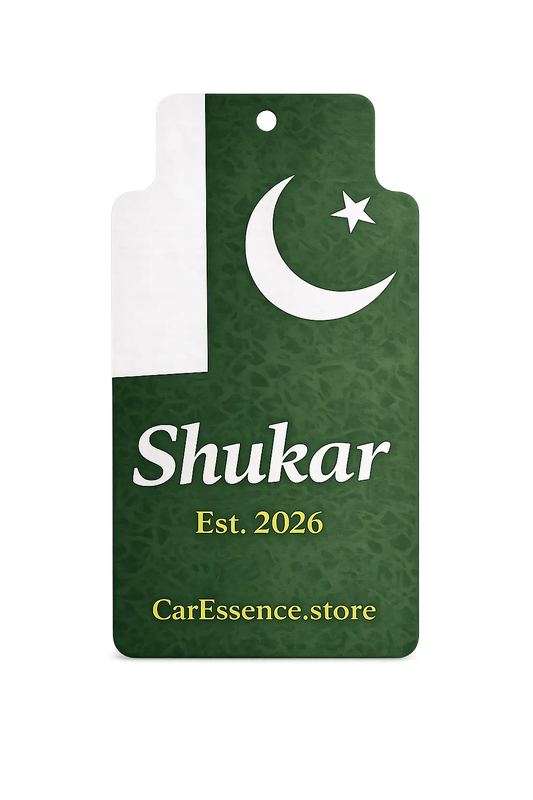 Pakistan Flag Car Air Freshener CarEssence